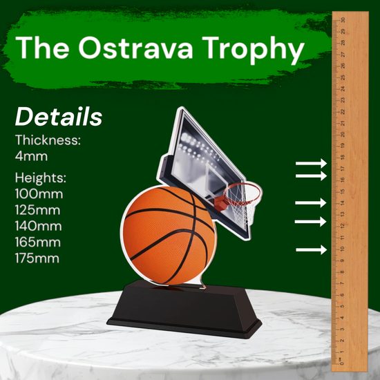 Ostrava Basketball Hoop Trophy
