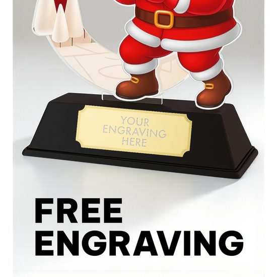 Santa Equestrian Christmas Show Jumping Trophy