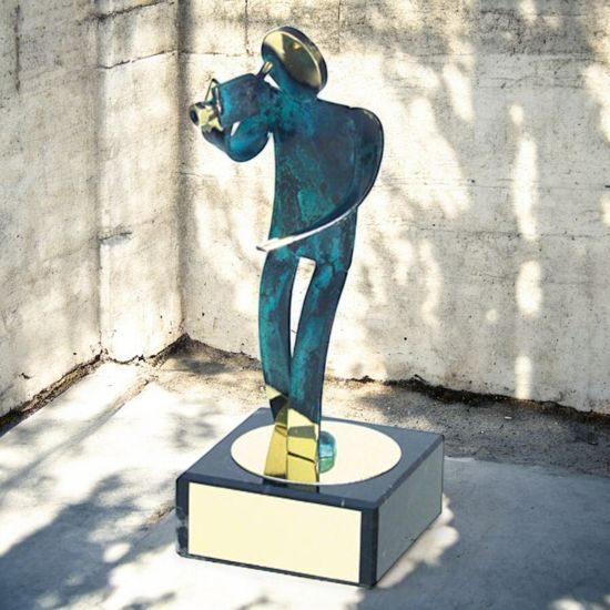 Toledo Film Making Handmade Metal Trophy