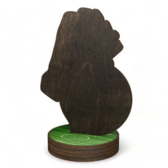 Grove Classic Football Goalkeeper Real Wood Trophy