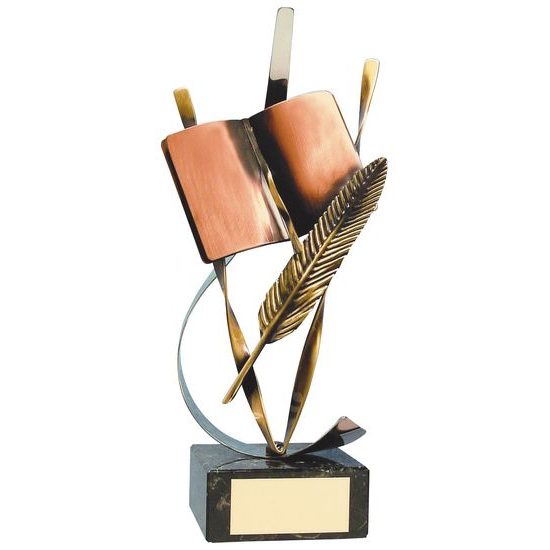 Orwell Literature Handmade Metal Trophy