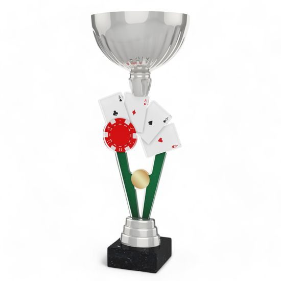 Napoli Poker SIlver Trophy Cup