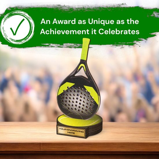 Grove Padel Tennis Real Wood Trophy