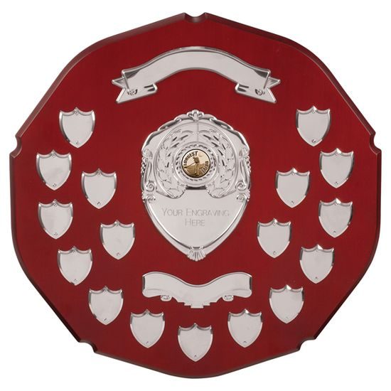 English Rose Rosewood 17 Year Annual Shield