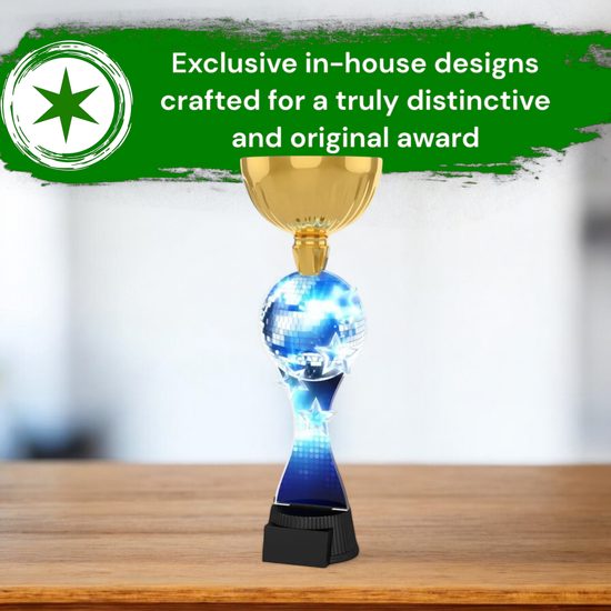 Vancouver Disco Ball Gold Cup Trophy