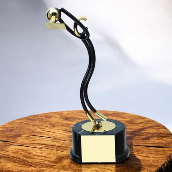 Valencia Volleyball Handmade Metal Trophy