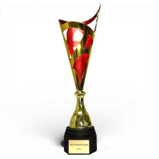 Havana Gold & Red Blade Trophy