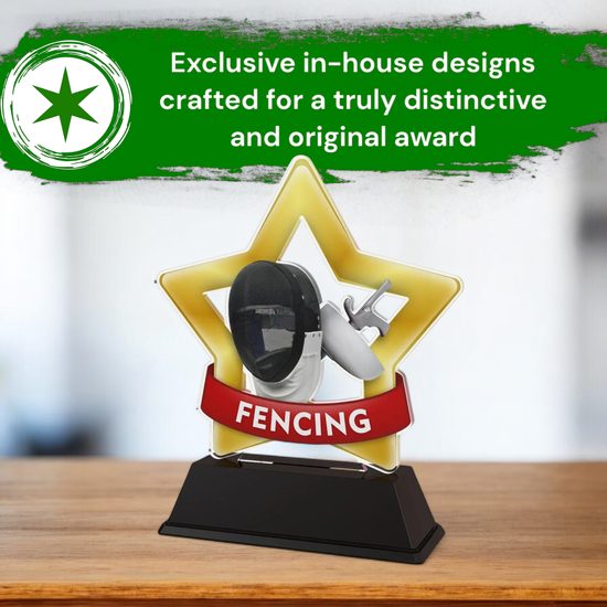Mini Star Fencing Trophy