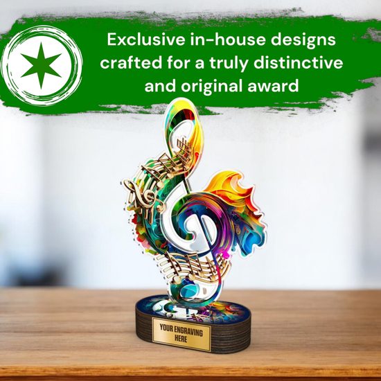 Altus Music Treble Clef Trophy
