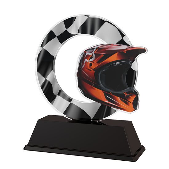 Rio Motorbike Helmet Trophy