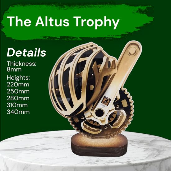 Altus Classic Cycling Custom Logo Trophy