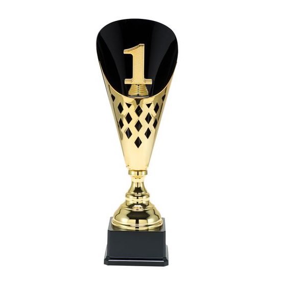 Number 1 Black & Gold 3D Contemporary Cup