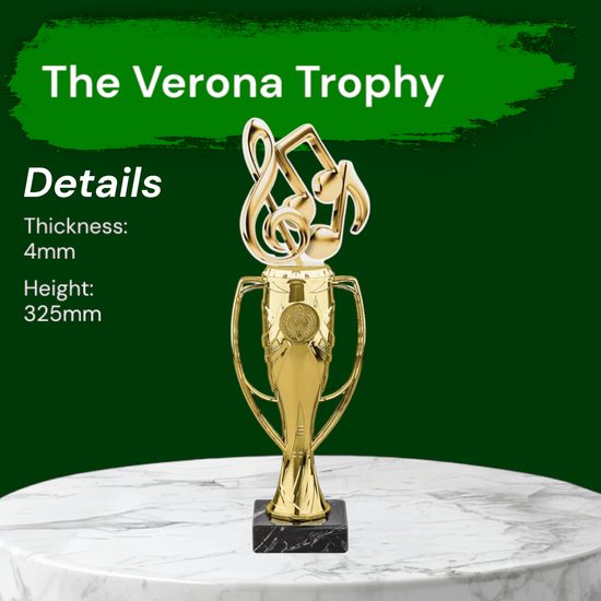 Verona Music Notes Trophy