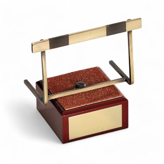 Leon Hurdles Handmade Metal Trophy