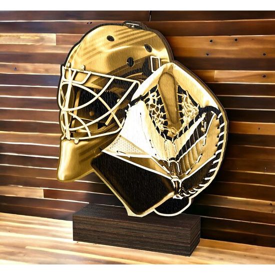 Sierra Classic Ice Hockey GK Real Wood Trophy