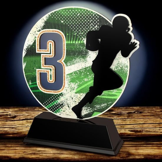 Eclipse American Football Trophy