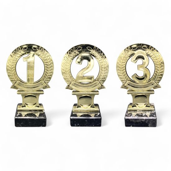Trinity Gold 1st/2nd/3rd Place Logo Insert Trophies