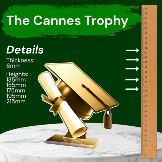 Cannes Classic Graduation Trophy