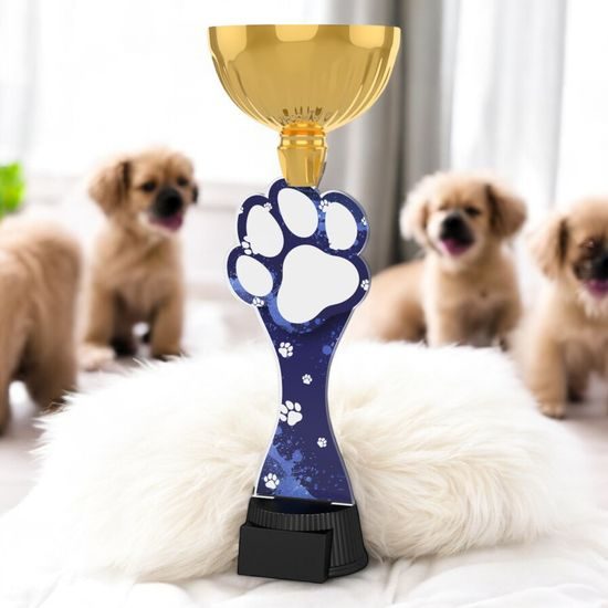 Vancouver Dog Paw Gold Cup Trophy