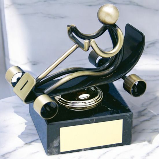 Galicia Go Karting Handmade Metal Trophy
