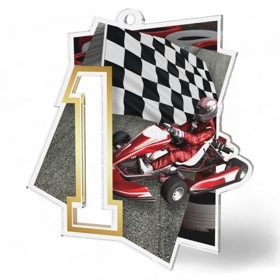 Poznan Go Karting Number 1 Medal