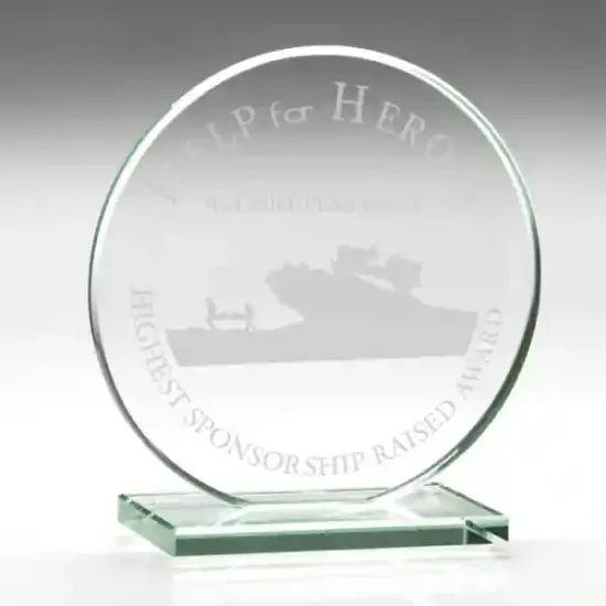 Disc Jade Glass Award