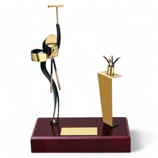 Barcelona Photography Handmade Metal Trophy