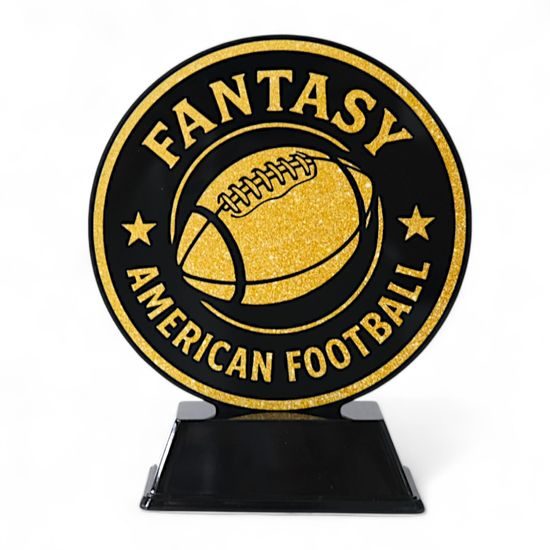 Quantum Fantasy American Football Trophy
