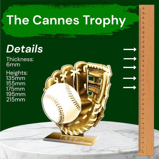 Cannes Classic Baseball Trophy