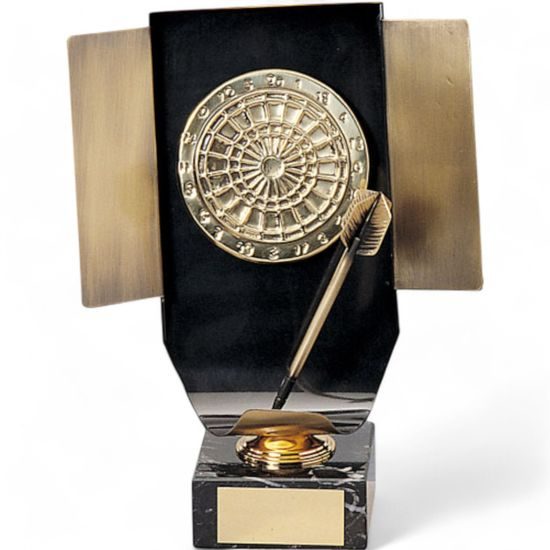 Paradas Darts Dartboard Handmade Metal Trophy