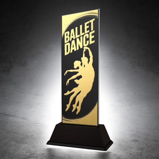 Shadowline Ballet Trophy – Stainless Steel Award