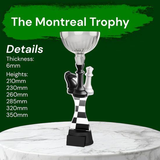 Montreal Chess Silver Cup Trophy