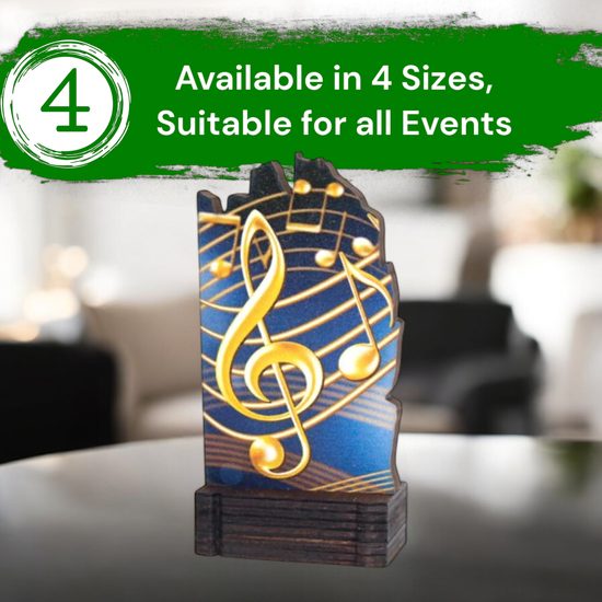 Shard Music Eco Friendly Wooden Trophy