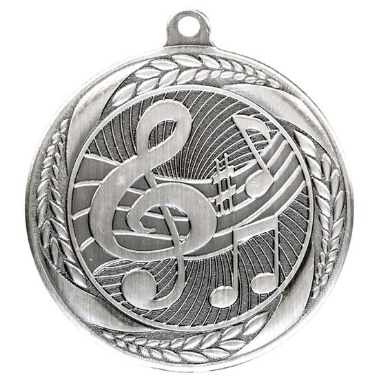 Typhoon Music Notes Silver Medal
