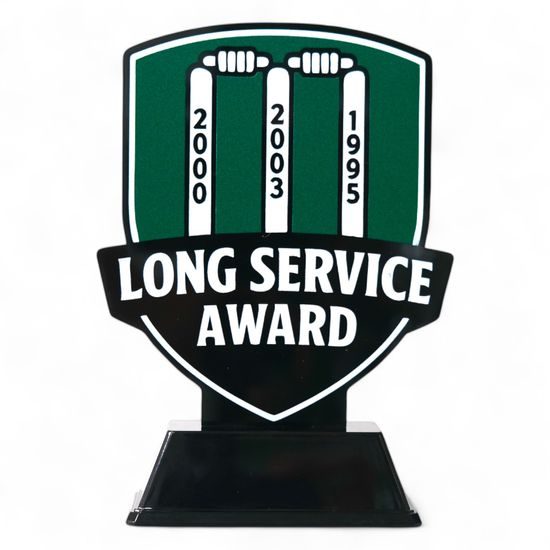 Pavilion Long Sevice Award Cricket Trophy