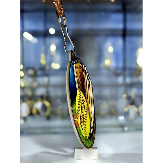 Aurum Softball Stainless Steel Medal