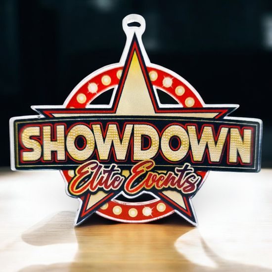 Custom Made Design with Logo Acrylic Medal