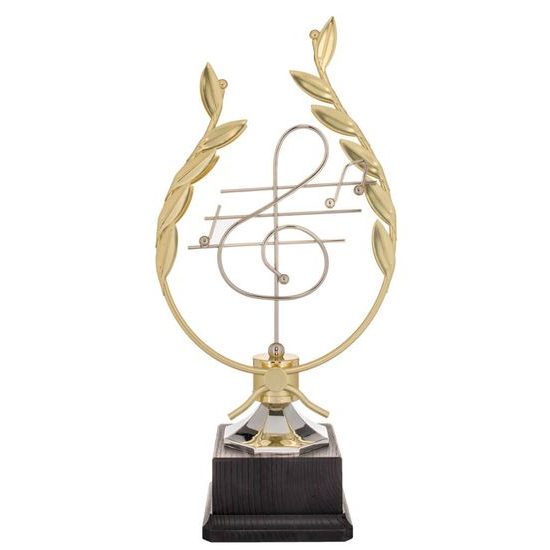 Ludwig Gold Plated Music Trophy