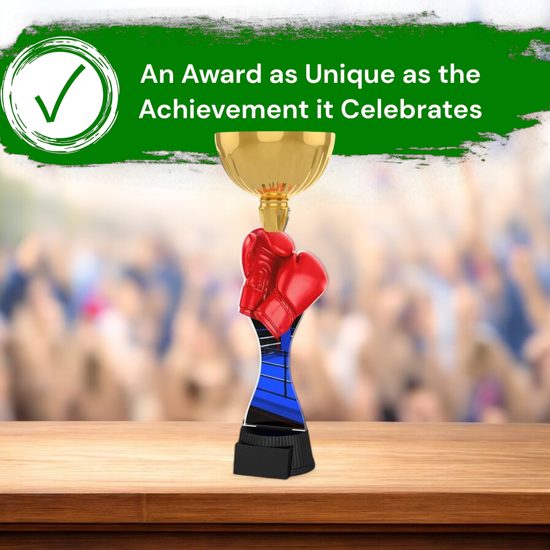 Vancouver Boxing Gloves Gold Cup Trophy