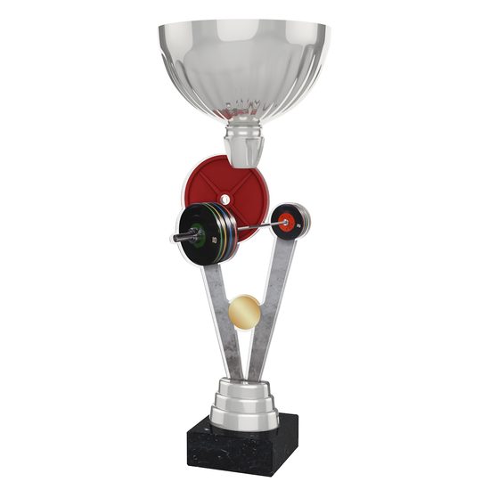 Napoli Powerlifting Silver Cup Trophy