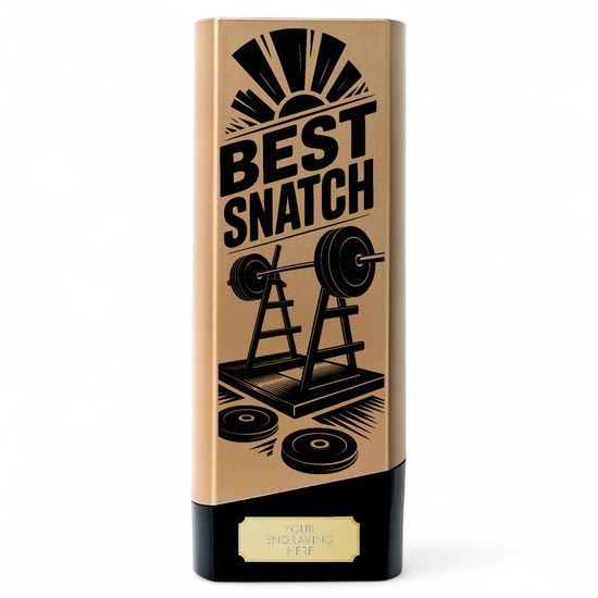 Tower Elite Heavyweight Best Snatch WeightliftingTrophy