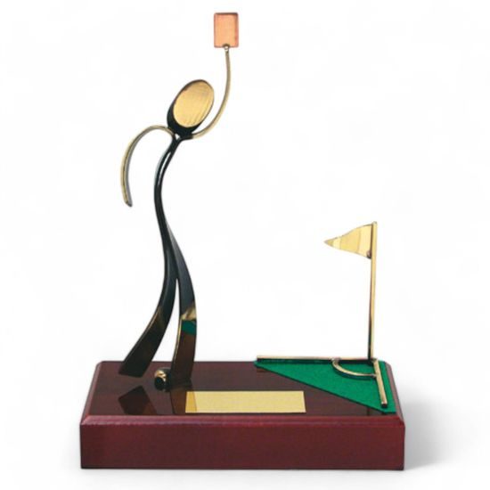 Barcelona Referee Handmade Metal Trophy