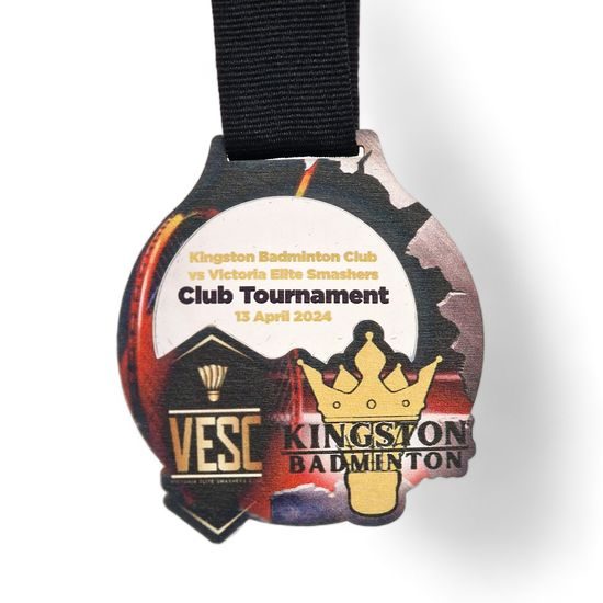 Custom Made Fusion Logo Medal