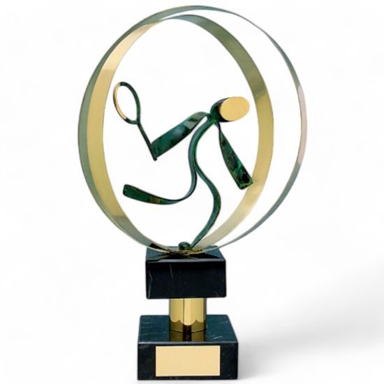 Galicia Tennis Handmade Metal Trophy
