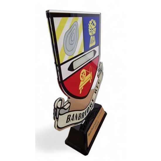 Edison Club Crest Custom Made Acrylic Award