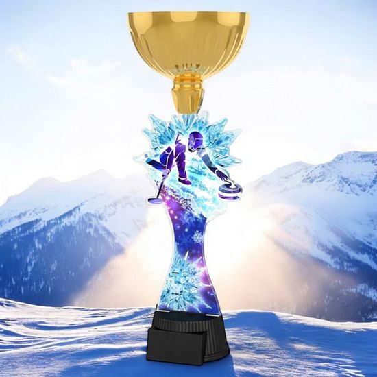 Vancouver Curling Gold Cup Trophy
