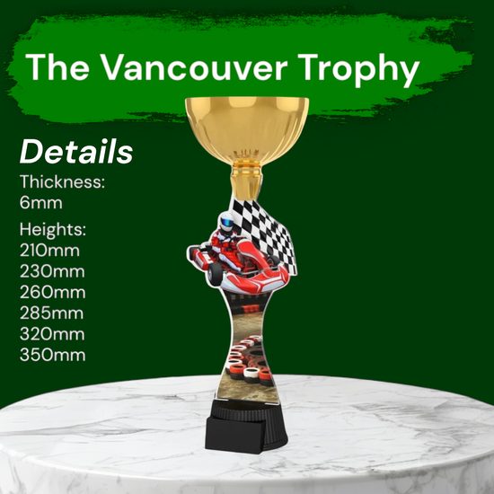 Vancouver Go Kart Gold Cup Trophy