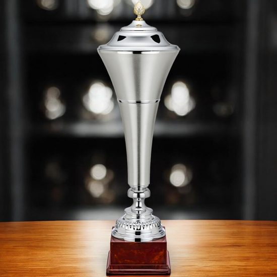 Zito Silver Plated Championship Cup with Lid