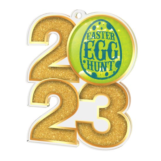 Easter Egg Hunt 2023 Acrylic Medal