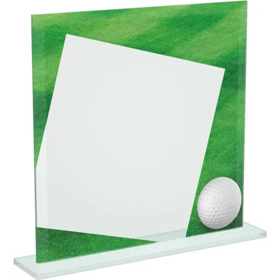 Eloise Golf Full Colour Printed Glass Award